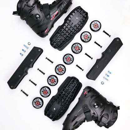 4 wheels aggressive skates FlyingEagle ENKIDU for street ramp performance
