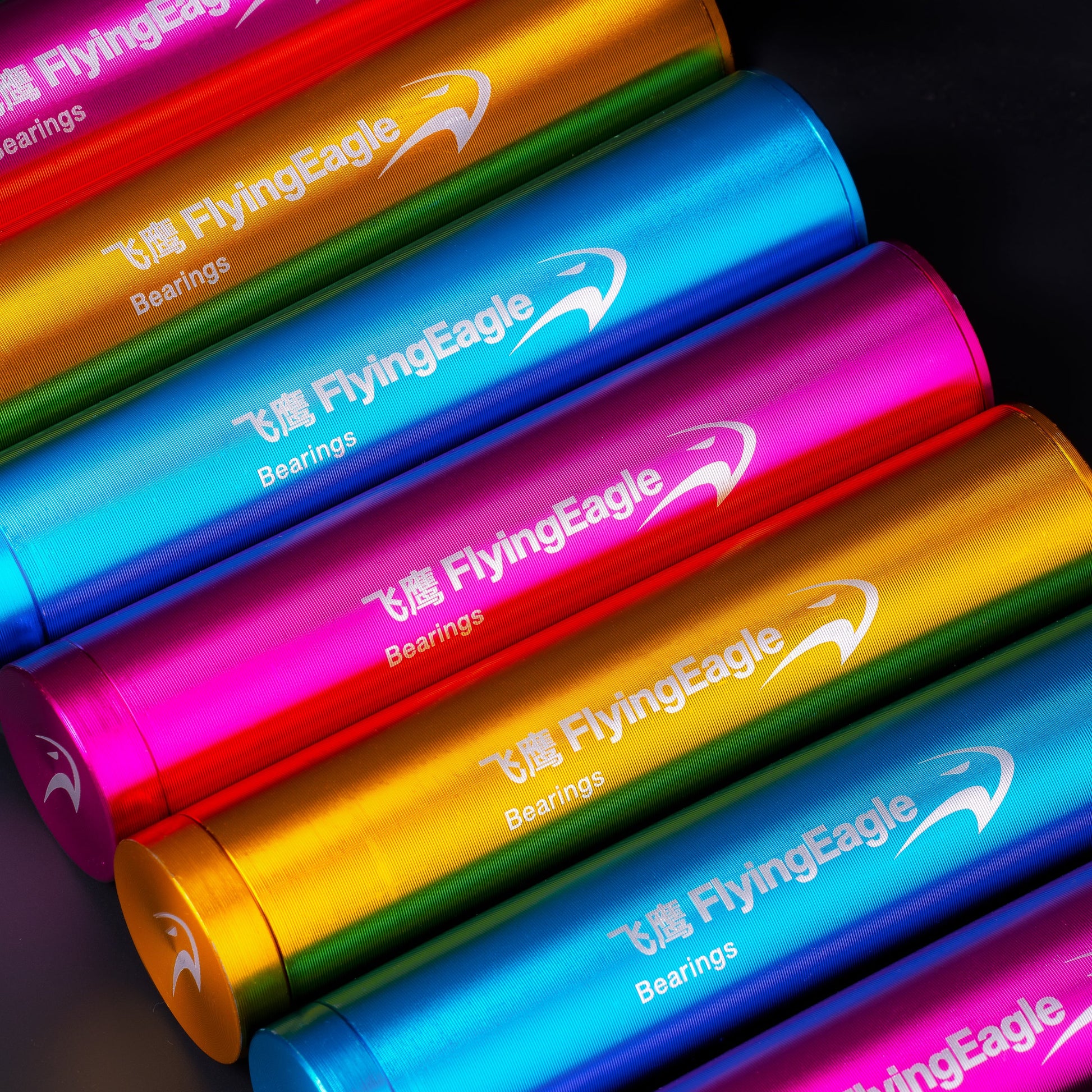 High precision FlyingEagle WINGS PRO bearings, built for speed, stability and daily skating sessions