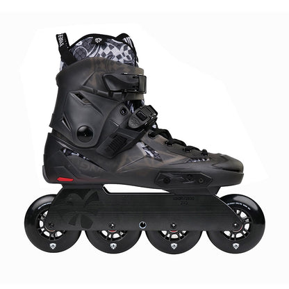 Flying Eagle SPECTRE DUAL hardboot inline skate Black