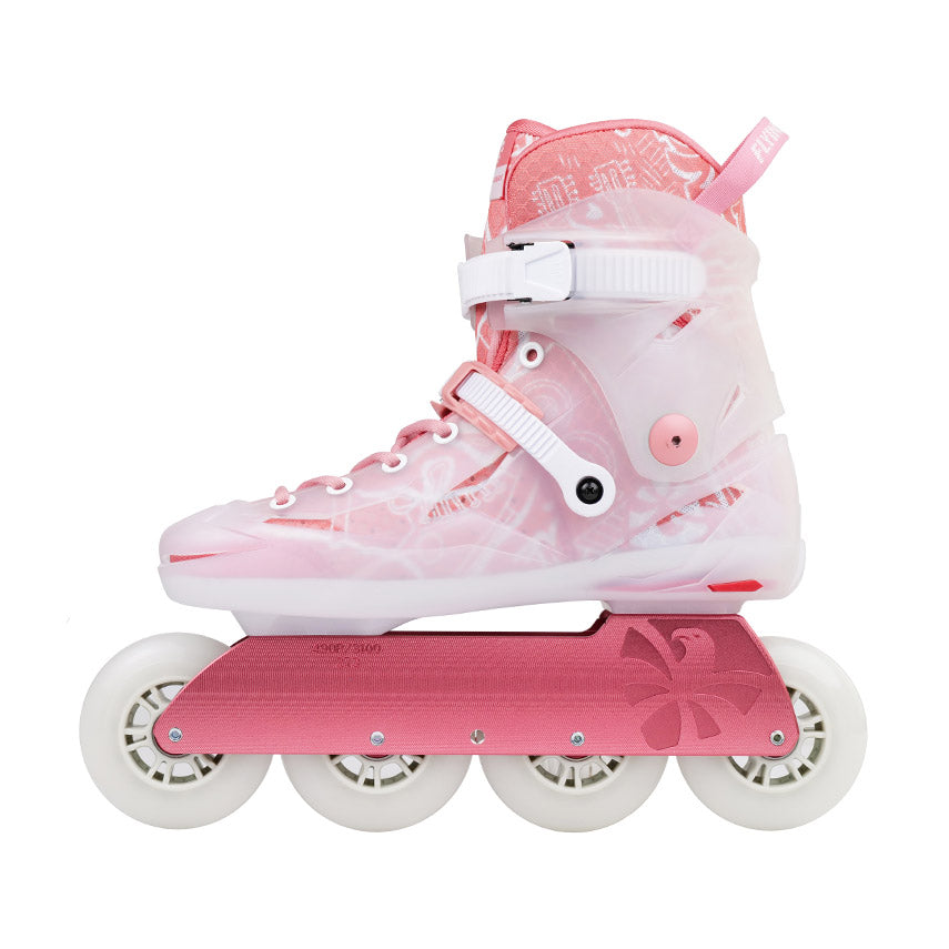 Flying Eagle SPECTRE DUAL Pink hardboot 4 wheel inline skate