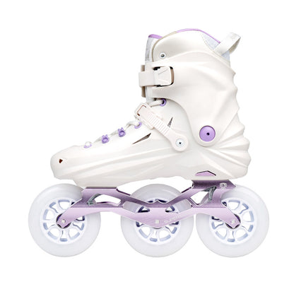 White urban hardboot triskate FlyingEagle REAVER TRI 110mm SHR 85A