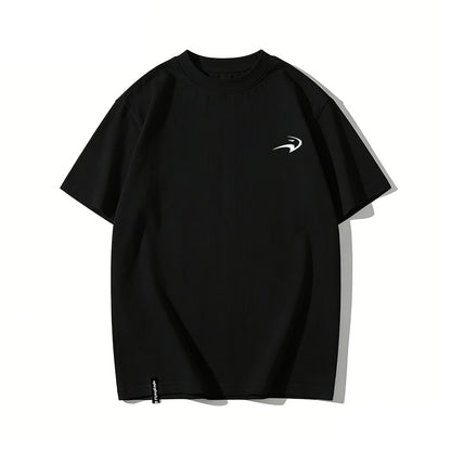 FlyingEagle ICON TSHIRT black soft breathable pure cotton sporty casual tee for adult