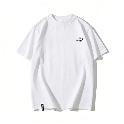FlyingEagle ICON TSHIRT white breathable pure cotton sport style casual short sleeve tee