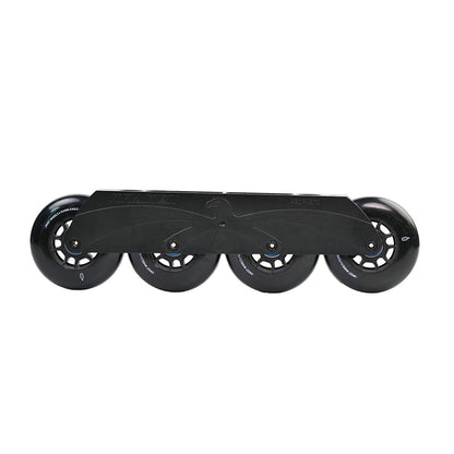 Black FlyingEagle LIBERTY 490R/3100 skate frame with progressive rocker for 4×90mm wheels