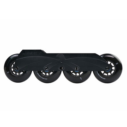 Black FlyingEagle LIBERTY 490R/3100 skate base, 4×90mm rockered or 3×100mm flat setup
