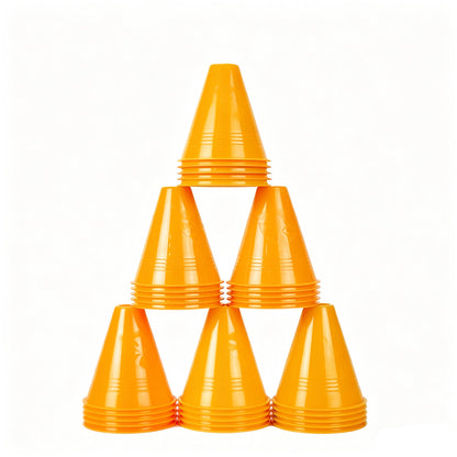 FlyingEagle orange CONES skate bearings, smooth performance ideal for freestyle slalom skating training