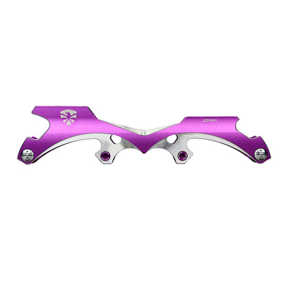 FlyingEagle DRIFT purple freestyle frame with 2mm height adjustable rocking axles