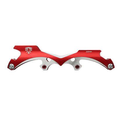 FlyingEagle DRIFT red inline frame switchable between flat and rockered riding mode