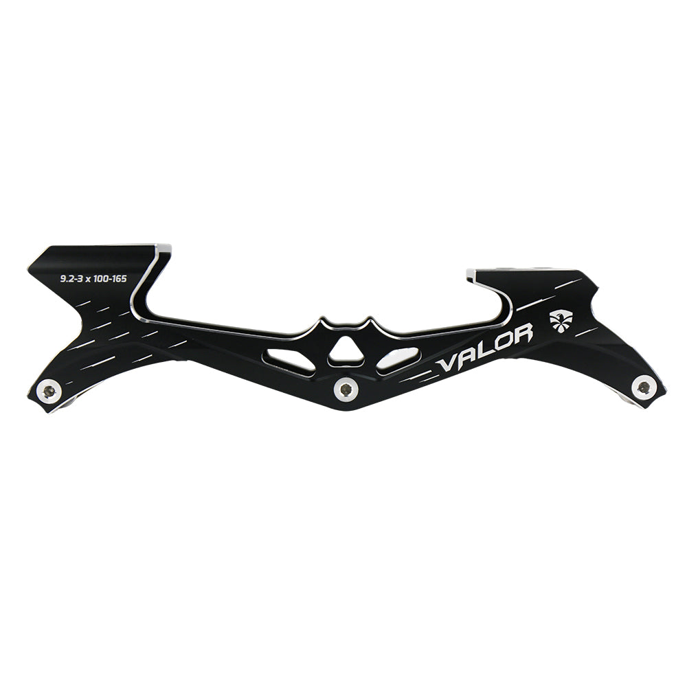 FlyingEagle VALOR 3×100mm three-wheel skate frame for kids slalom racing, urban, freestyle and fitness inline skating, length 232mm with 150mm 165mm 180mm mounting